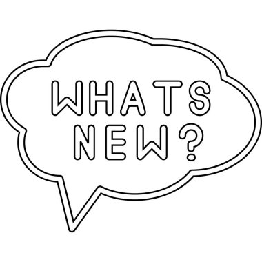 Konuşma balonunda yeni mesaj nedir?