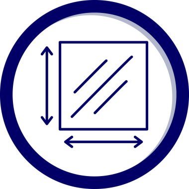 Ok. Web simgesi basit illüstrasyon