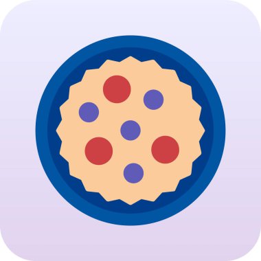 ekmek simgesi, vektör illüstrasyonu