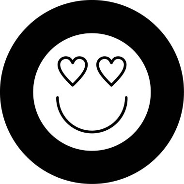 emoji. Web simgesi basit illüstrasyon