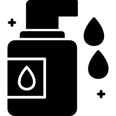 şişe simgesi vektör illüstrasyonu