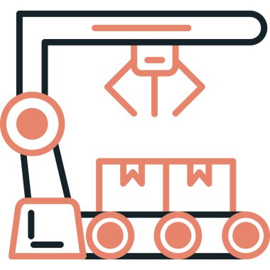 tren. Web simgesi basit illüstrasyon