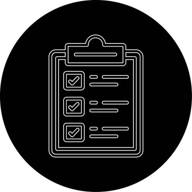 Pano simgesi, vektör illüstrasyonu