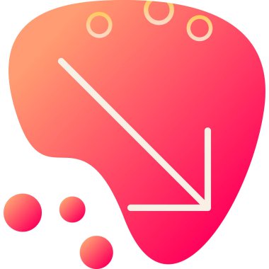 Beyin. Web simgesi basit illüstrasyon