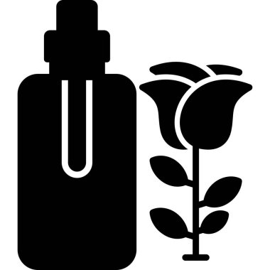 Şişe. Web simgesi basit illüstrasyon