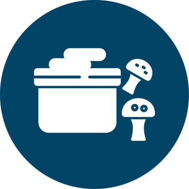 Gıda simgesinin vektör illüstrasyonu