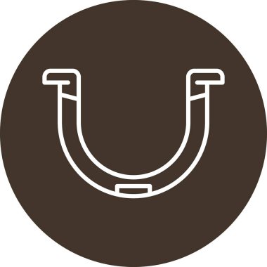 Tek bir simgenin vektör illüstrasyonu