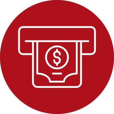 para çantası ikon vektör illüstrasyonu