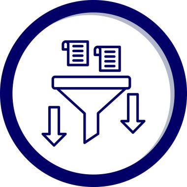 veri merkezi web renk simgesi