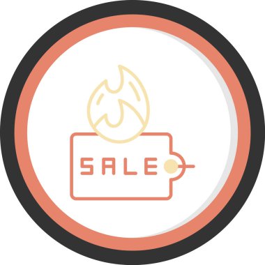 Bir gaz simgesinin vektör illüstrasyonu