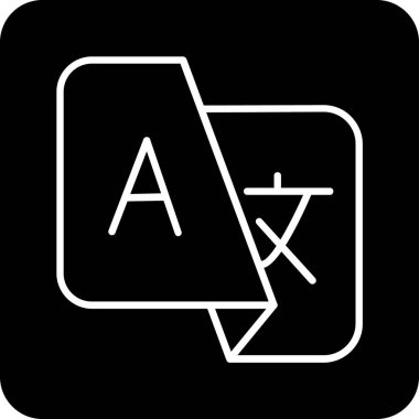 Eğitim ve öğrenme simgesinin vektör illüstrasyonu