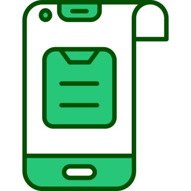 Pil. Web simgesi basit illüstrasyon