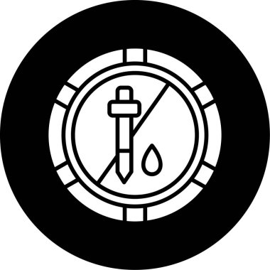 Modern b 'nin vektör illüstrasyonu eksik simgesi