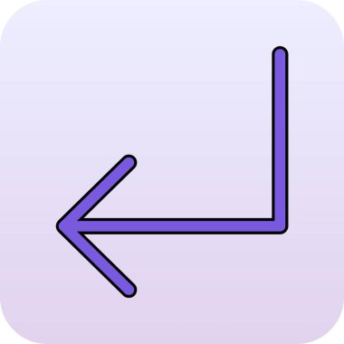 ok simgesinin vektör illüstrasyonu