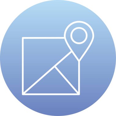 vektör konum simgesi, vektör illüstrasyonu