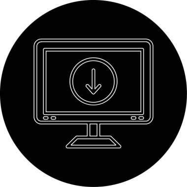 seo modern simgesinin vektör illüstrasyonu