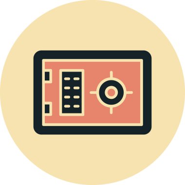 vektör lcd simgesi illüstrasyonu