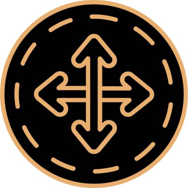 ok simgesinin vektör illüstrasyonu