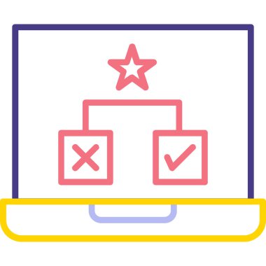 seo modern simgesinin vektör illüstrasyonu