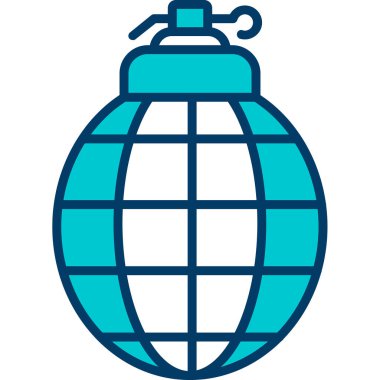 Küre. Web simgesi basit illüstrasyon