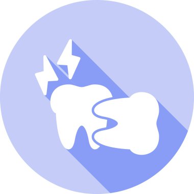 Bir dişin vektör çizimi