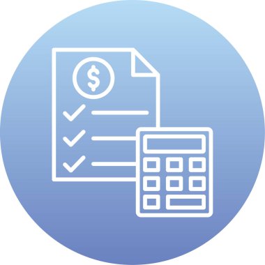 Belgenin vektör illüstrasyonu, basit tasarım