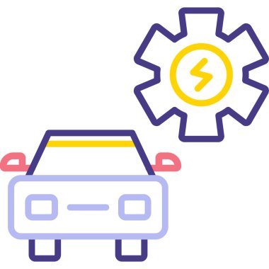 elektrikli araba şarj simgesi