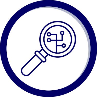 seo modern simgesinin vektör illüstrasyonu