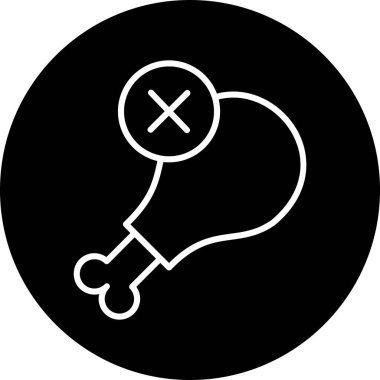 Modern bir simgenin vektör illüstrasyonu