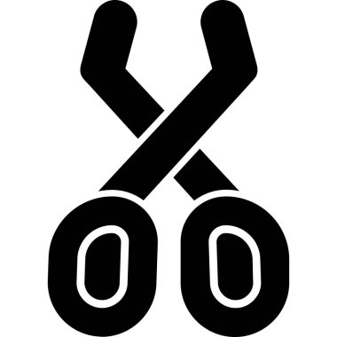 Siyah ve beyaz simgesinin vektör illüstrasyonu