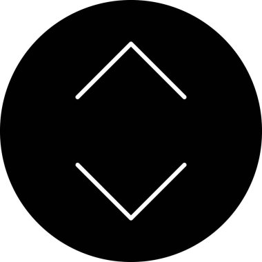 ok simgesi vektör illüstrasyonu