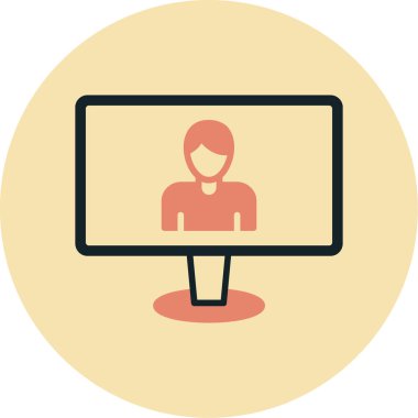 iş simgesi, vektör resimleme