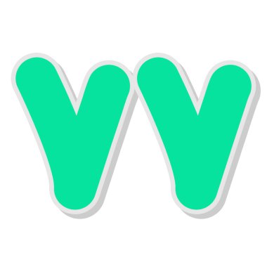 Y harfi logo tasarım şablon ögesi