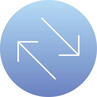 ok simgesi, vektör illüstrasyonu