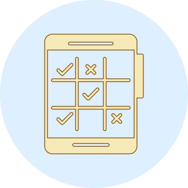 Akıllı telefon. Web simgesi basit illüstrasyon