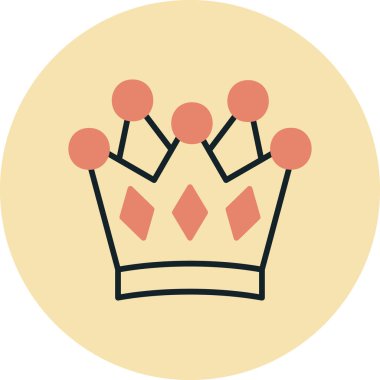 vector illustration of crown icon
