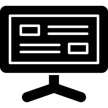 bilgisayar ekranı simgesi, özet biçimi