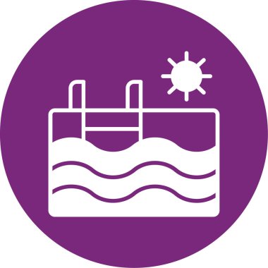 Modern b 'nin vektör illüstrasyonu simge suyundan yoksun