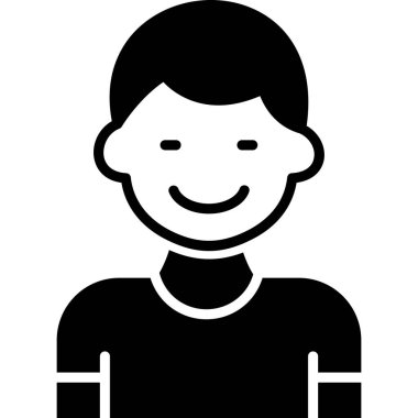 avatar simgesi vektör illüstrasyonu