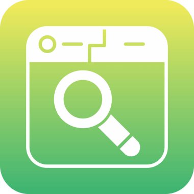 Benzersiz arama vektörü taşıyıcı simgesi