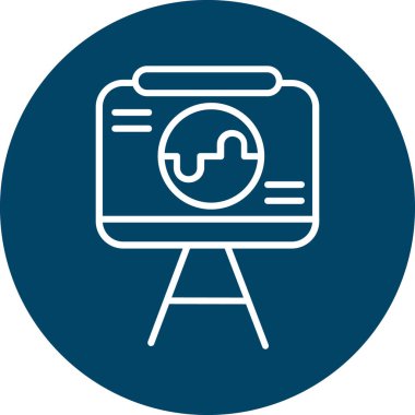 seo modern simgesinin vektör illüstrasyonu