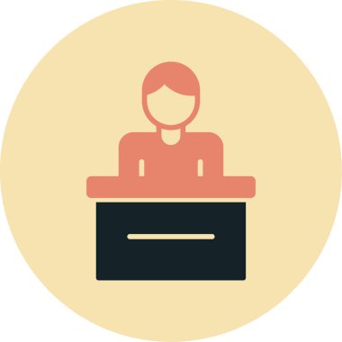 İş ikonu. Web için iş vektör simgelerinin basit illüstrasyonu