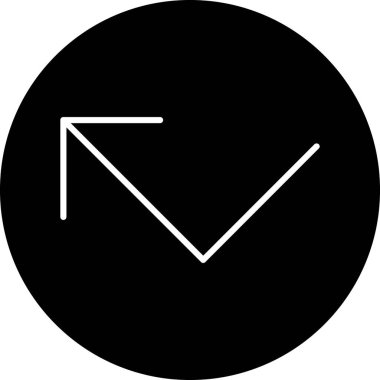 Modern b 'nin vektör gösterimi simgesiz saat