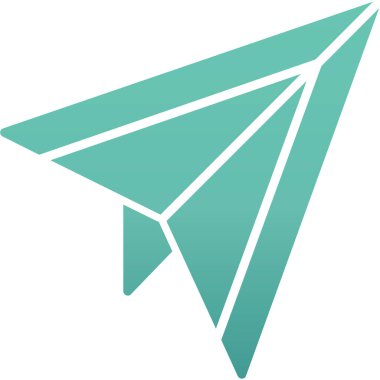 Uçak. Web simgesi basit illüstrasyon