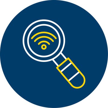 Ara. Web simgesi basit tasarım