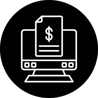 Vektör Doları simge tasarlamak