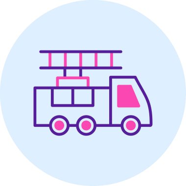 Modern yiyecek simgesinin vektör çizimi