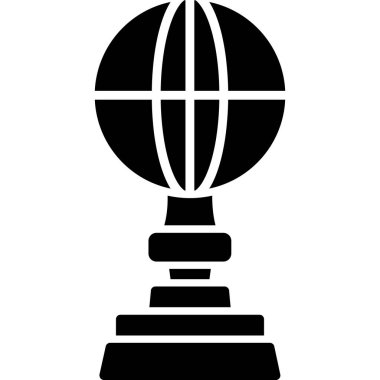 Küresel simge vektör illüstrasyonu