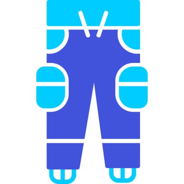 Hokey. Web simgesi basit illüstrasyon