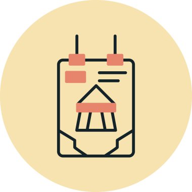 Modern b 'nin vektör illüstrasyonu eksik simgesi